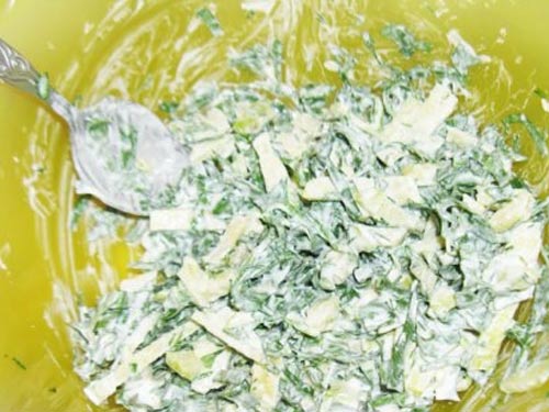 Как приготовить салат из щавеля